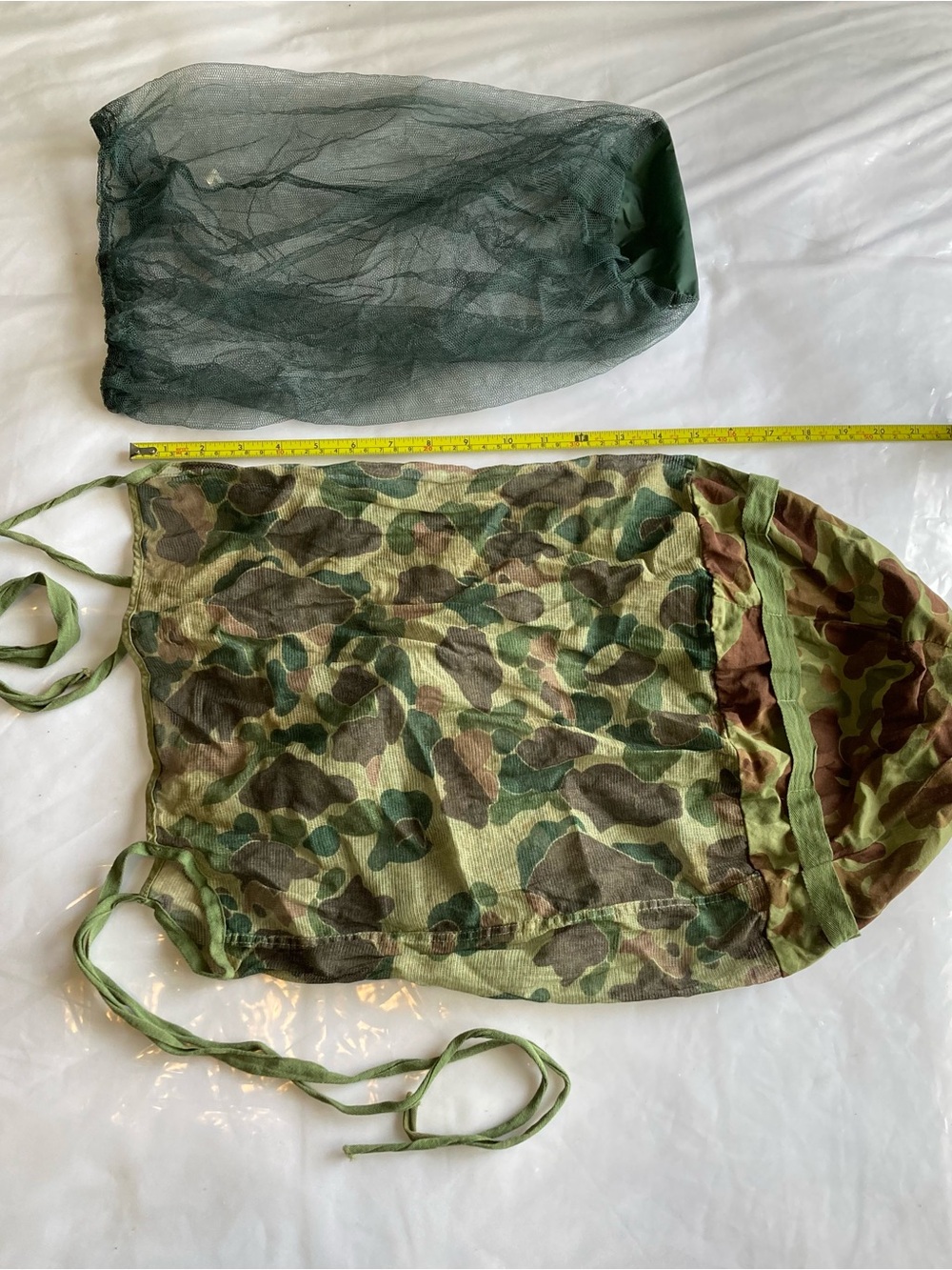 2 Mosquito headnets - L + S
